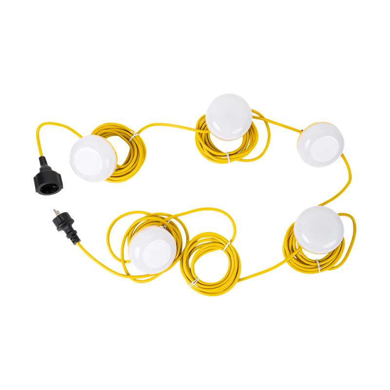 Lámpara de cadena de construcción LED ZJ-DC-03B de 10 W