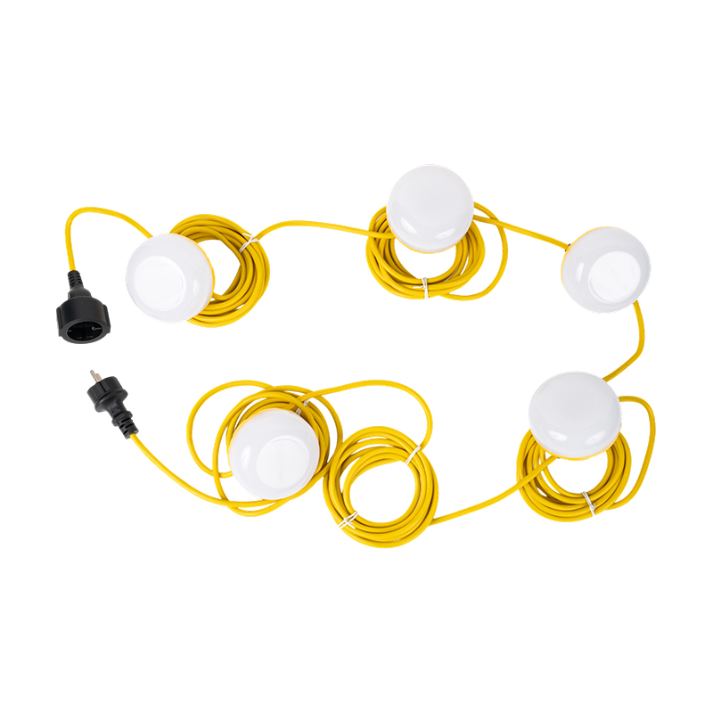 Lámpara de cadena de construcción LED ZJ-DC-03B de 10 W