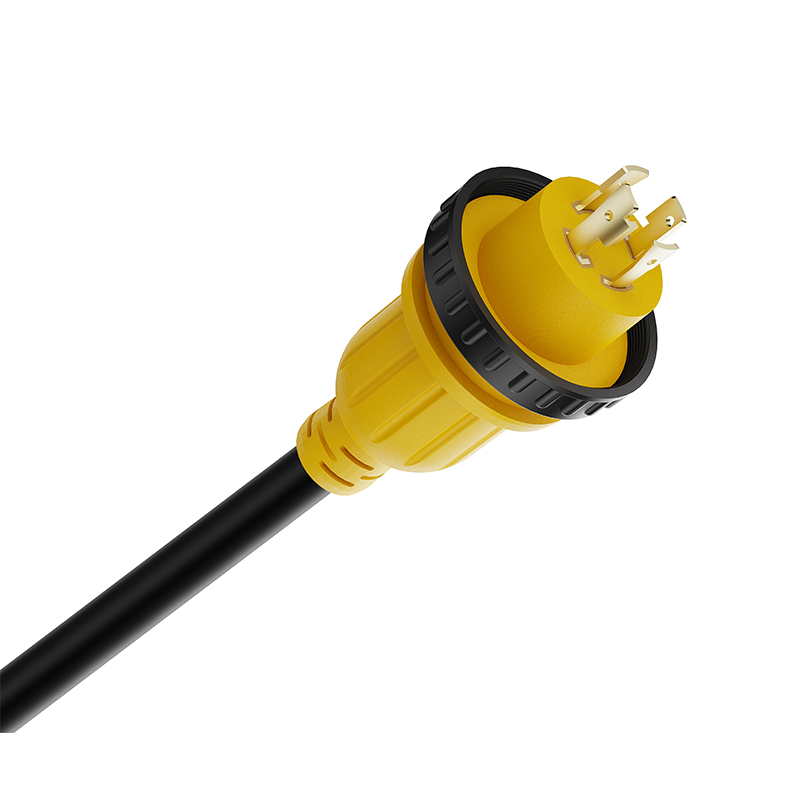 Cable de extensión del generador NEMA L14-30P a L14-30R de 4 clavijas