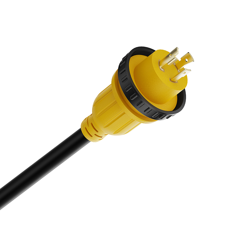 Cable de alimentación para vehículos recreativos, barco costero marino L5-30, cable de alimentación eléctrica de alta resistencia