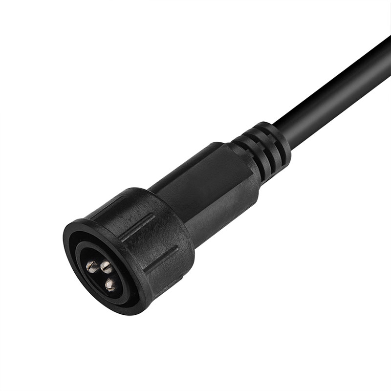 Cable de extensión impermeable de 3 pines ZJ-M24-3C 14 AWG