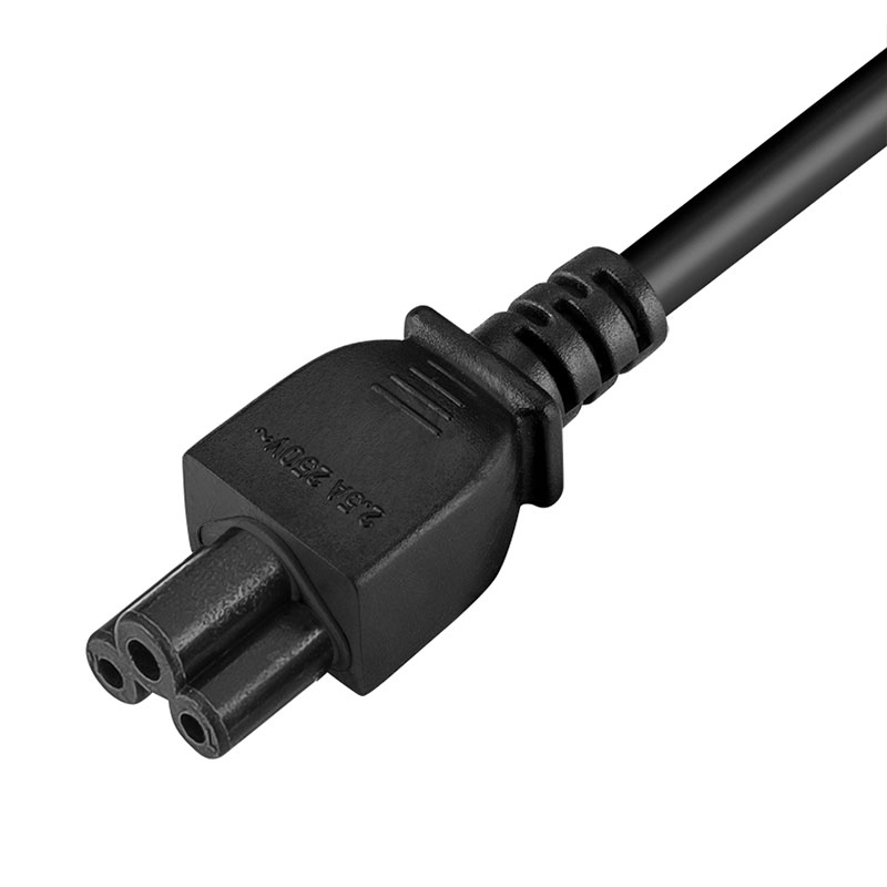 Cable de alimentación de CA de 3 clavijas ZJ-QT1 con conector NEMA 5-15P a C5