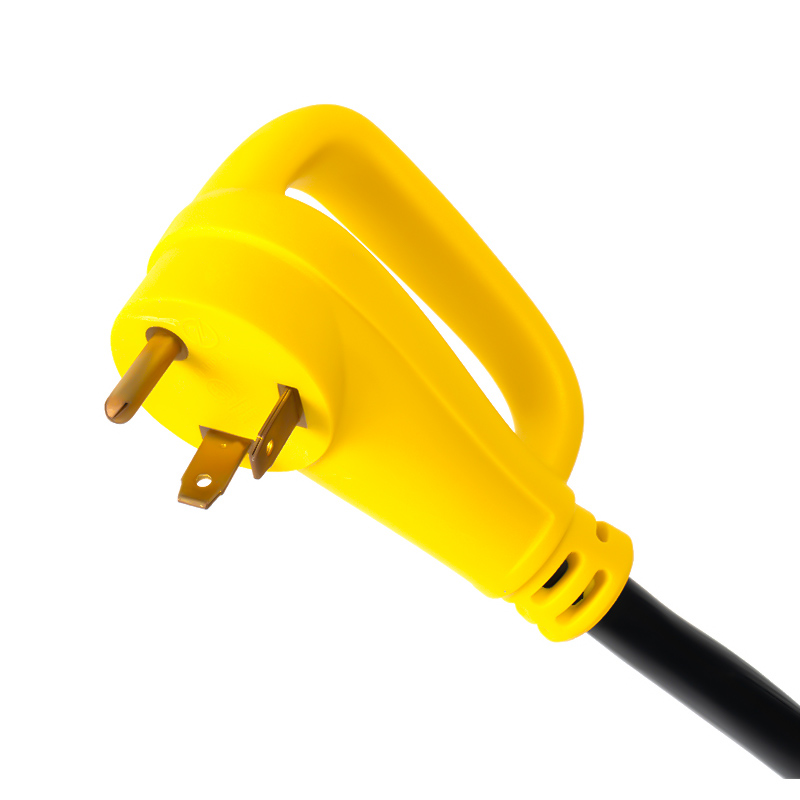 Cable de extensión para vehículos recreativos de 30 amperios TT-30P a L5-30R para remolques de viaje y autocaravanas