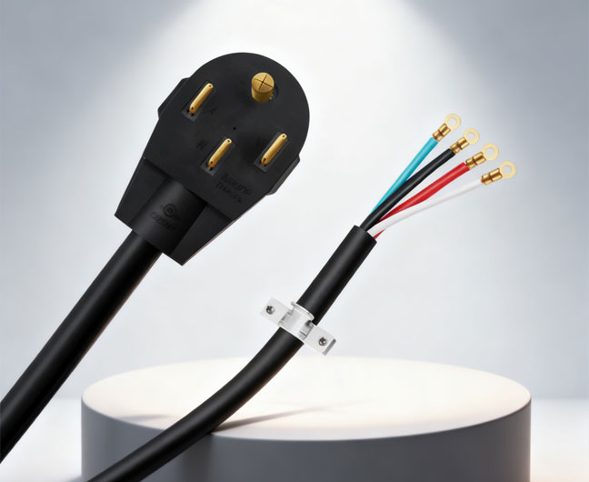 Cordón de cocina y secadora